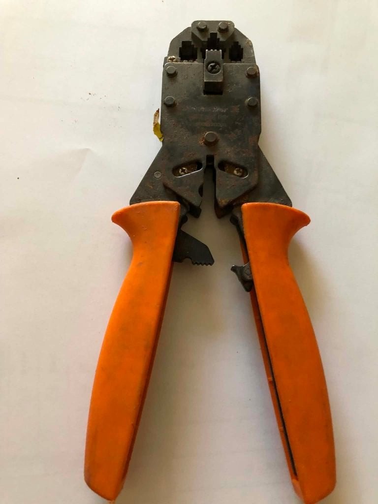 Perstang RJ11/RJ45, Bricolage & Construction, Outillage | Outillage à main, Enlèvement, Utilisé, Autres types, Autres marques