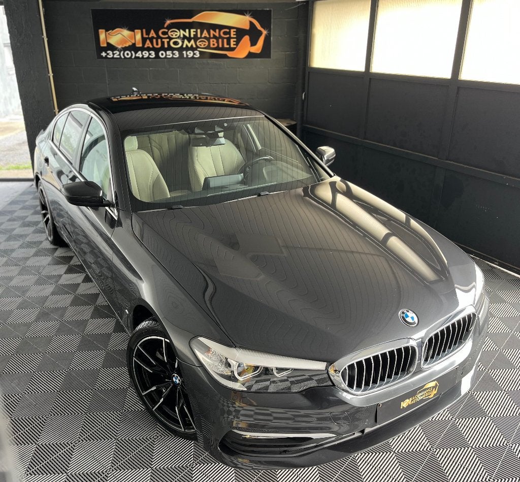 BMW 520dA Sport 1er Propriétaire Garantie 12 Mois, Cuir, Carnet d'entretien, 5 portes, Automatique