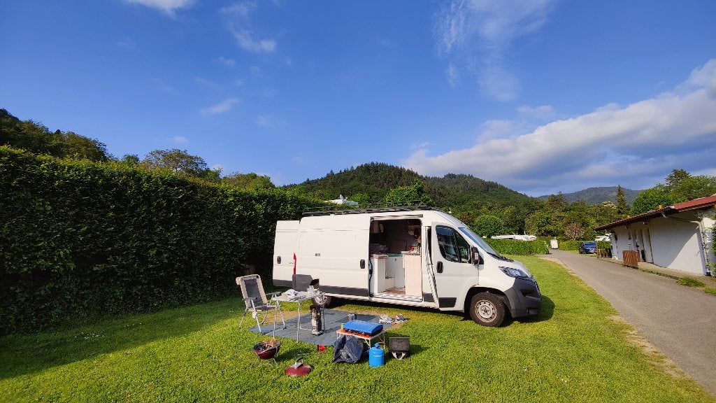 Campervan zelfbouw - Peugeot Boxer L3H2, Caravanes & Camping, Autres marques, Boîte manuelle, 5 à 6 mètres, Diesel