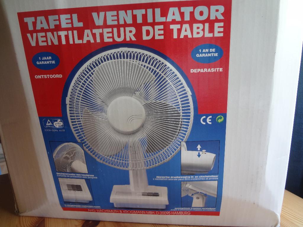 Ventilator, Elektronische apparatuur, Ventilatoren, Ophalen, Gebruikt, Tafelventilator