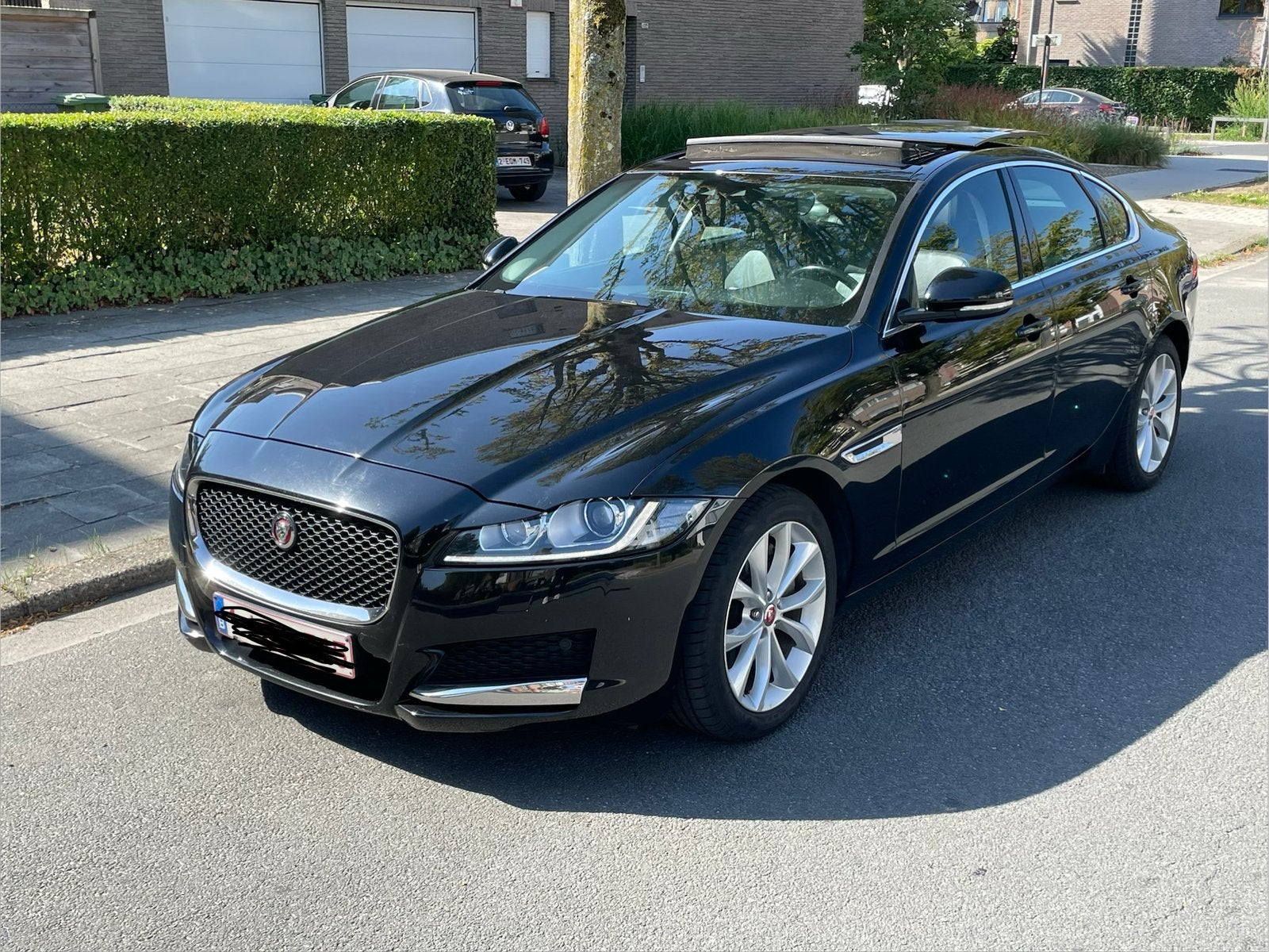 Jaguar XF 2.0 Diesel 184 pk – Full Option – 108.000 km, Auto's, Automaat, Dealer onderhouden, Zwart, Lichtsensor