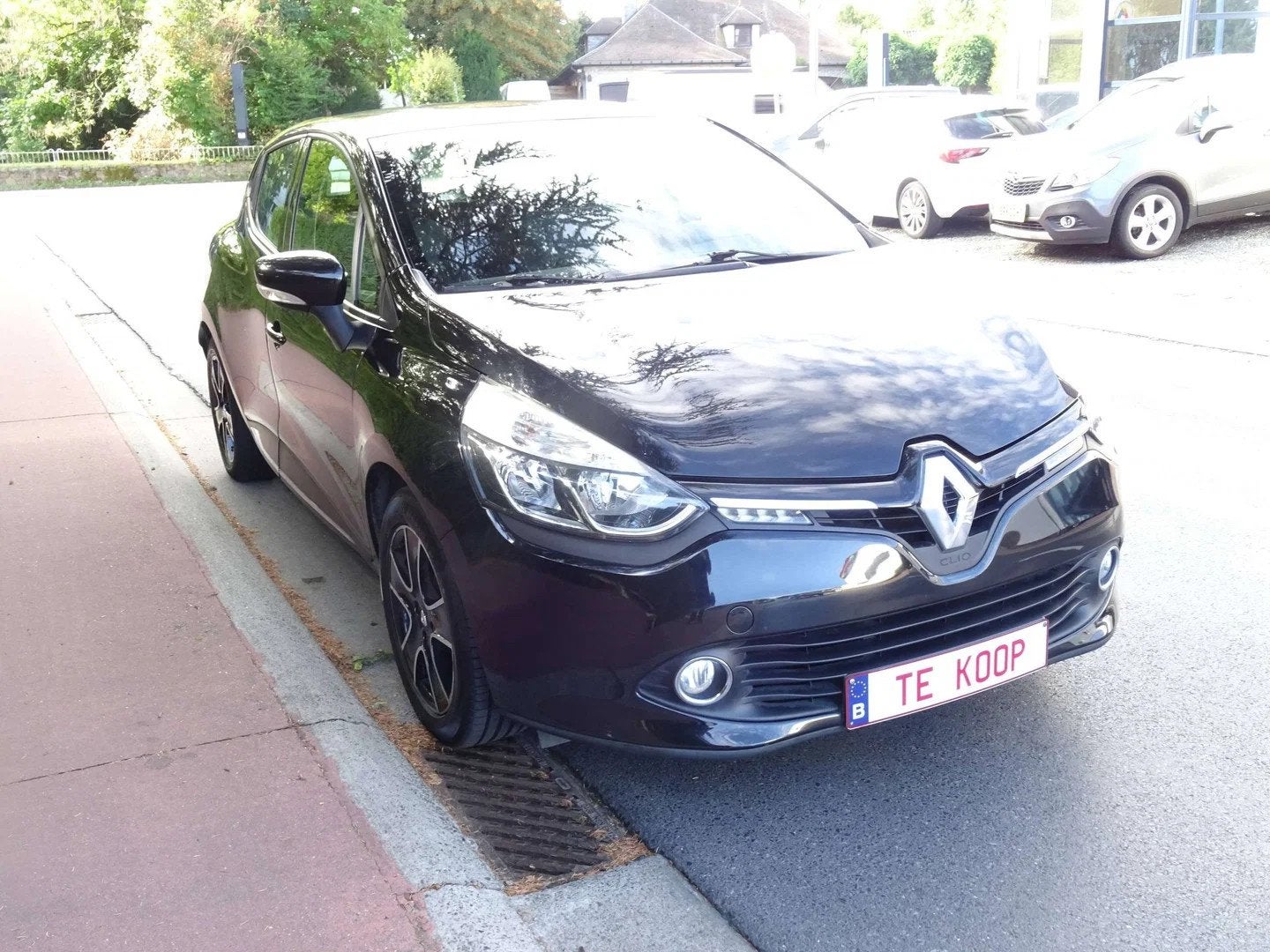 Renault Clio Clio 0.9 TCe Energy Dynamique (bj 2013), Auto's, Stof, Gebruikt, Zwart, Start-stop-systeem