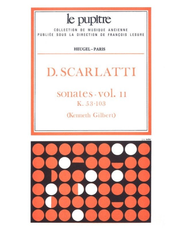 Sonates Vol. 2 K53 à K103 Scarlatti Clavecin, Musique & Instruments, Enlèvement ou Envoi, Utilisé, Piano, Classique