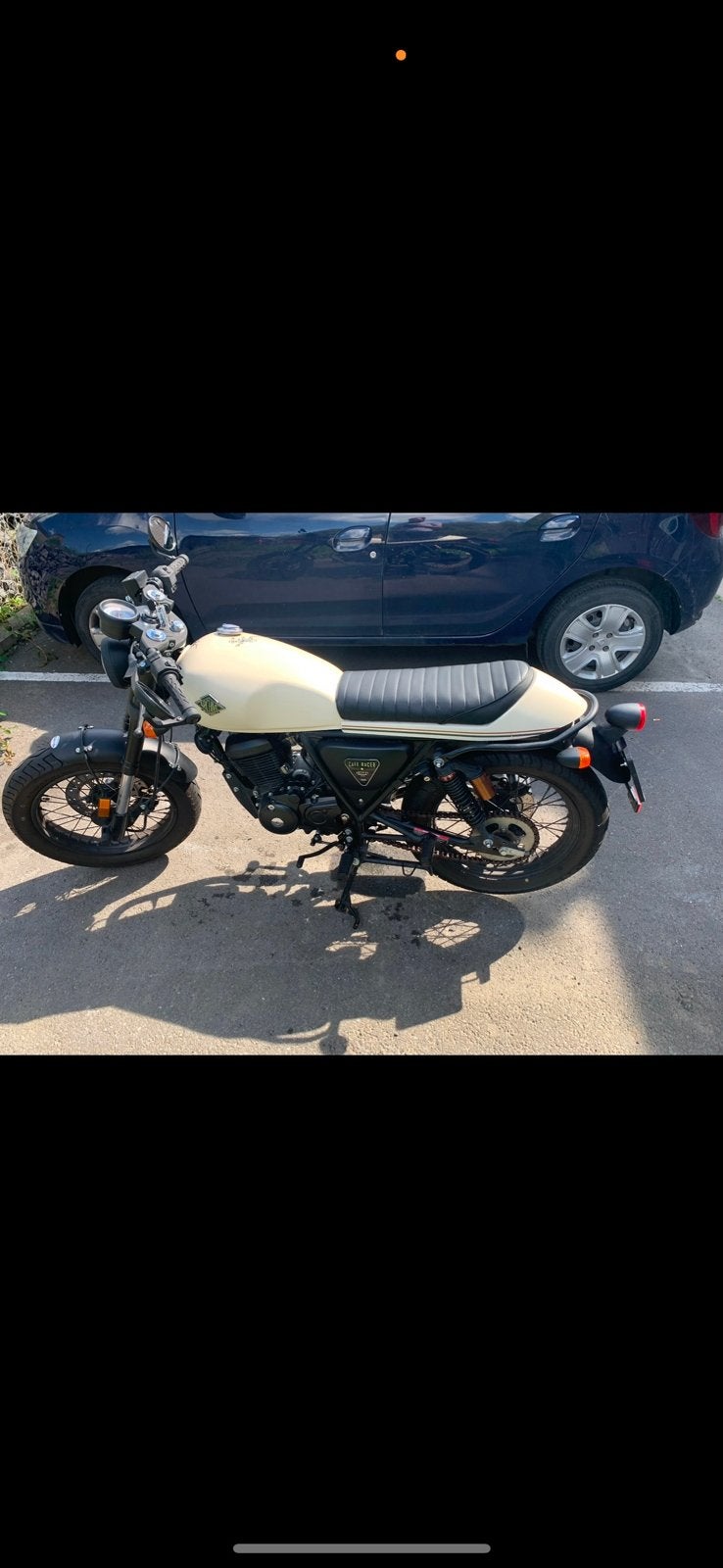 Archief cafe racer 125cc 5000km, Motoren, Ophalen