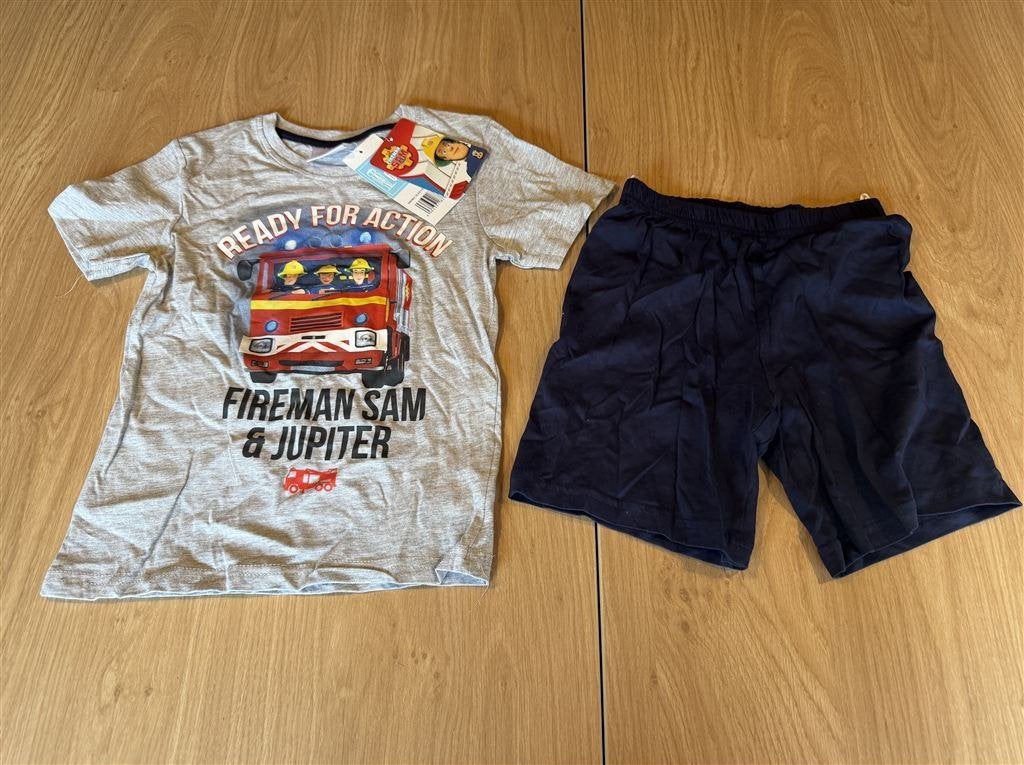 Brandweerman Sam Pyjama - 6 Jaar / 116 cm, Kinderen en Baby's, Ophalen of Verzenden, Zo goed als nieuw