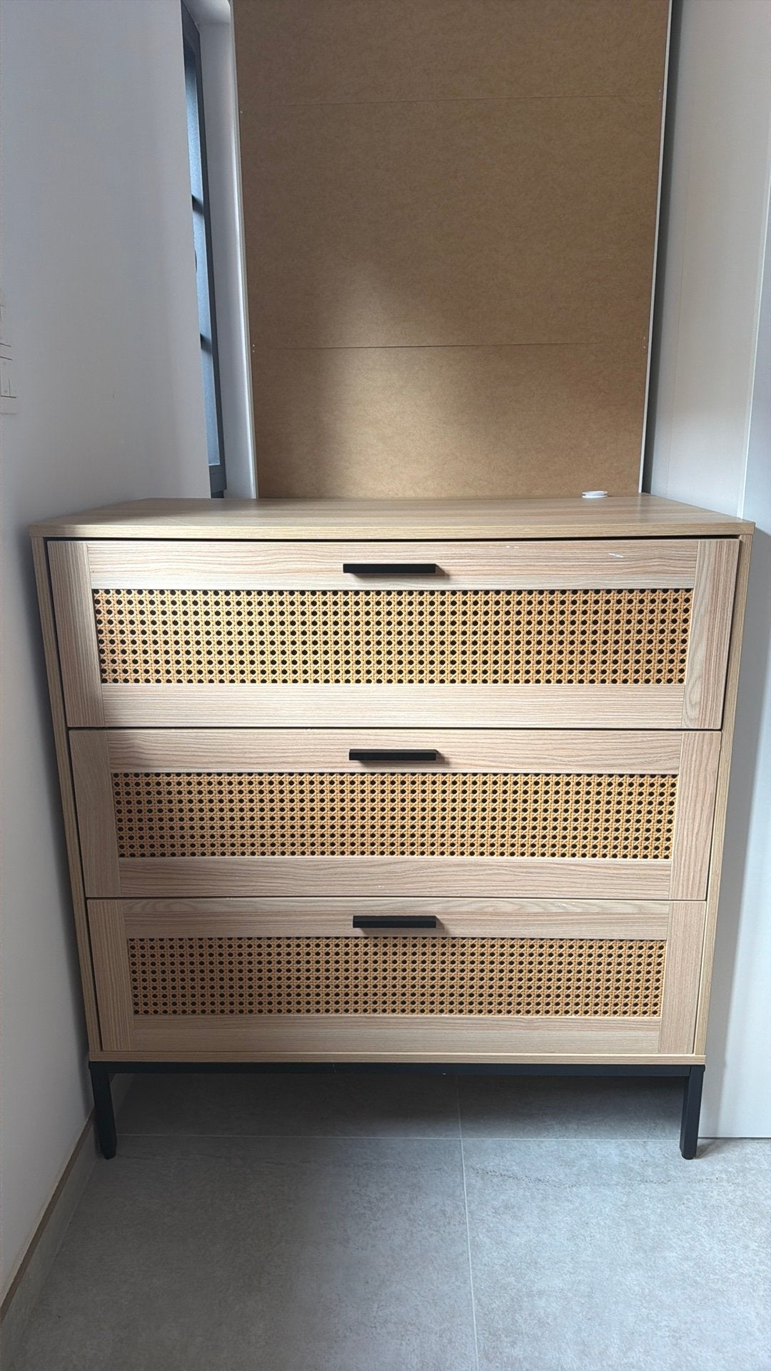Commode kast met 3 lades, Huis en Inrichting, Kasten | Ladekasten, Ophalen, Gebruikt