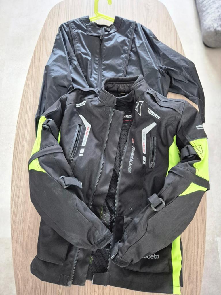 Kinder motojas merk Modeka, Ophalen, Jas | textiel, Kinderen, Modeka