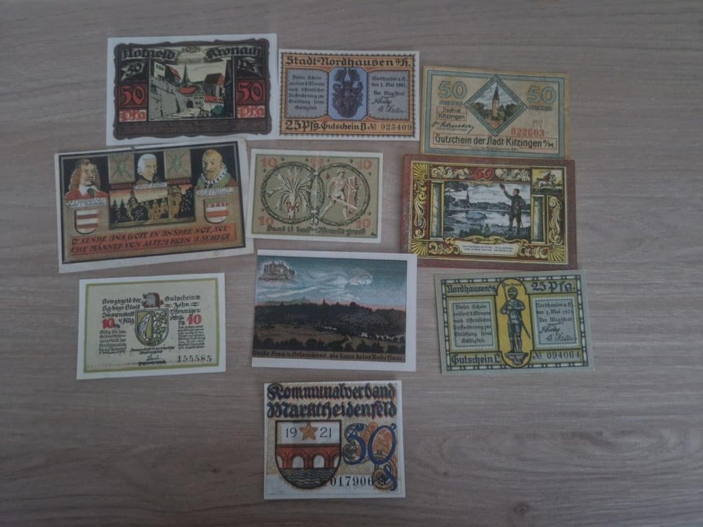Lot noodgeld 3 duitsland, Ophalen of Verzenden, Duitsland