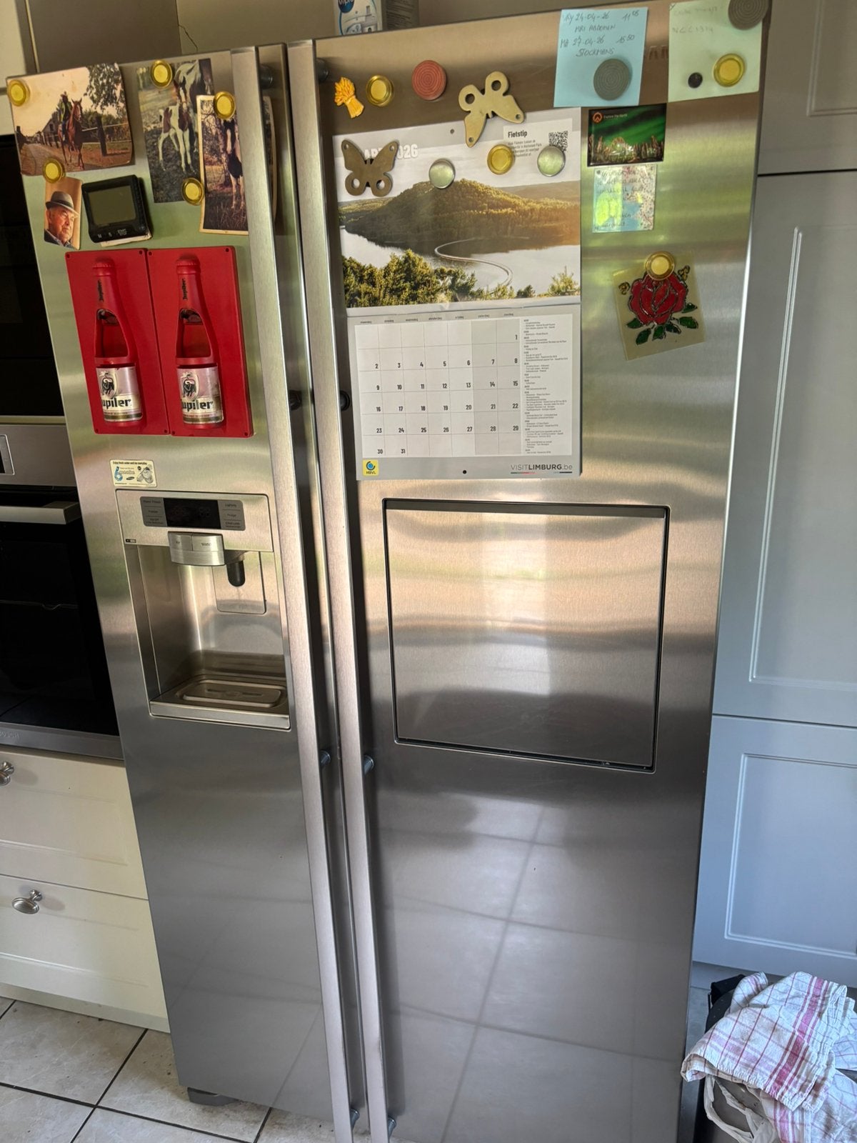 Grote frigo te koop, Elektronische apparatuur, Koelkasten en IJskasten, Ophalen, Zo goed als nieuw