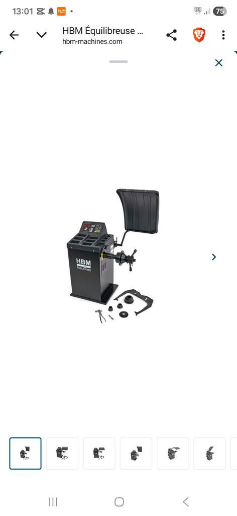 Pont   plus machine  a pneu