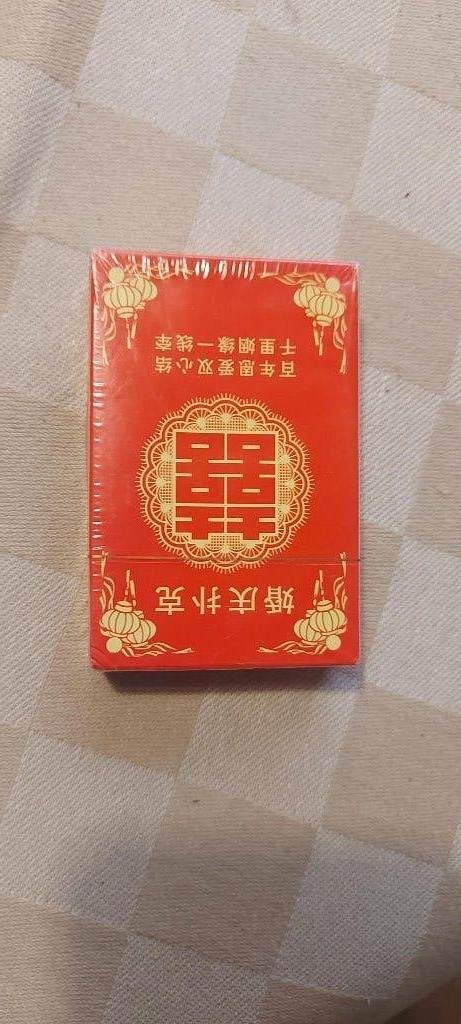 speelkaarten uit China origineel, Ophalen of Verzenden, Nieuw, Speelkaart(en)