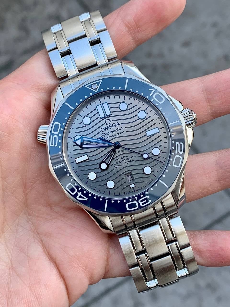 Omega Seamaster diver 300m, Bijoux, Sacs & Beauté, Enlèvement ou Envoi, Neuf, Montre-bracelet, Omega