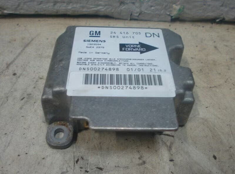 COMPUTER AIRBAG Opel Astra G (F07) (24-416-705-dn), Autos : Pièces & Accessoires, Bahnhofsplatz 65423 Rüsselsheim am Main, DE