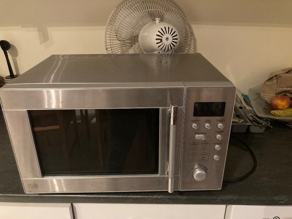 Micro-ondes, grand réfrigérateur, et petit réfrigérateur, Electroménager, Enlèvement, Utilisé, 45 à 60 cm, À Poser