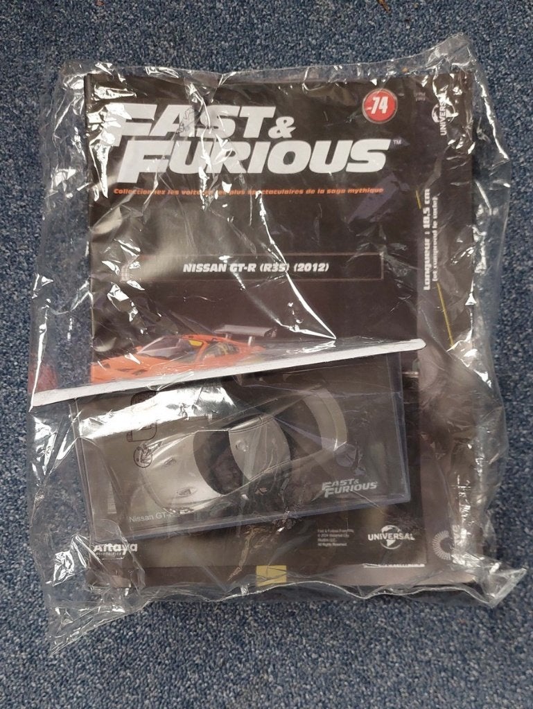 Nissan GTR (R35 2012) Fast and Furious altaya 1/43e, Enlèvement, Neuf