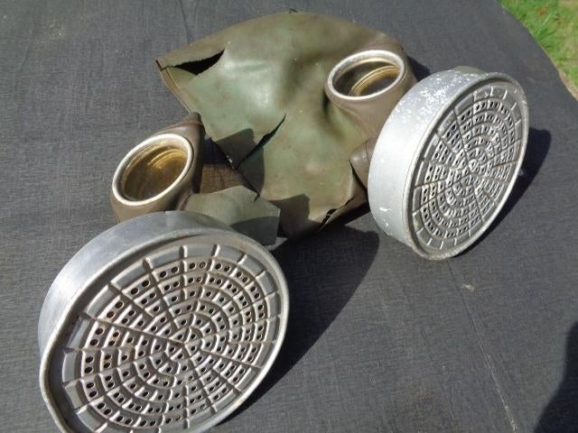 zoldervondst uit privaat , WO2 gasmaskers, Verzamelen, Ophalen of Verzenden, Overige soorten, Overige typen