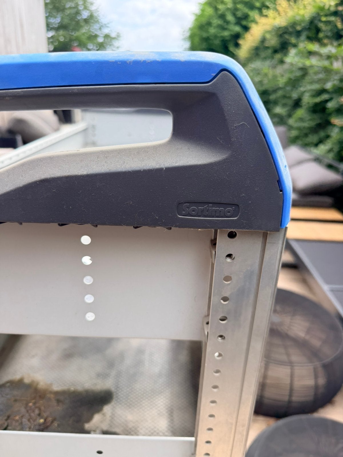 Sortimo rek komt uit mercedes vito l2, Ophalen, Gebruikt