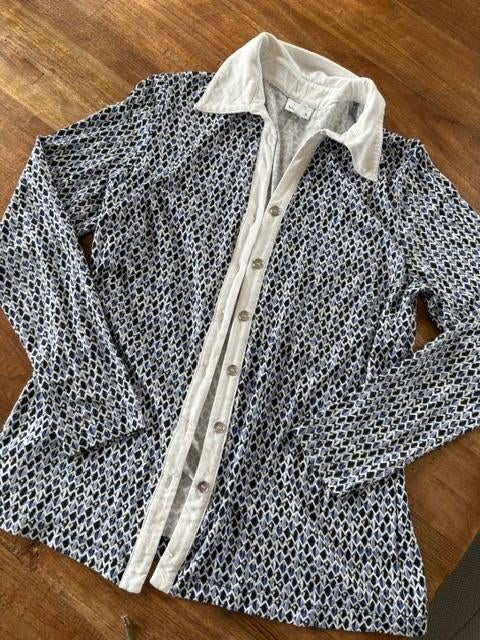 Blouse Mayerline maat 40, Kleding | Dames, Blouses en Tunieken, Maat 38/40 (M), Mayerline, Blauw, Ophalen of Verzenden