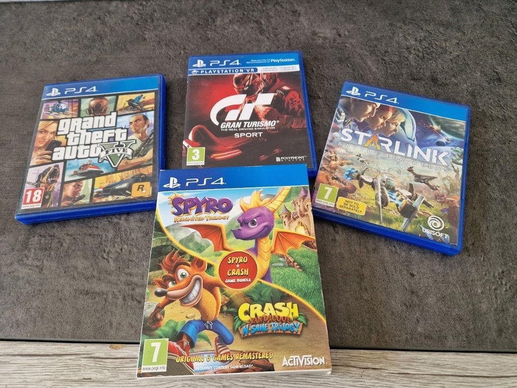 PS4 spellen, Ophalen, Gebruikt, X, X