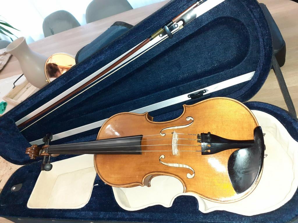 Altviool, Muziek en Instrumenten, Strijkinstrumenten | Violen en Altviolen, Ophalen, Zo goed als nieuw, Altviool, Met koffer