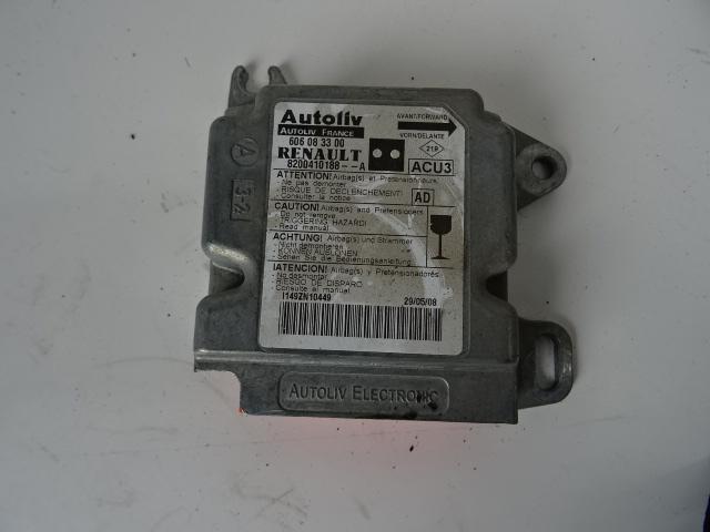 BOITIER AIRBAG Renault Kangoo (KC) (8200410188A), Autos : Pièces & Accessoires, Utilisé, Renault