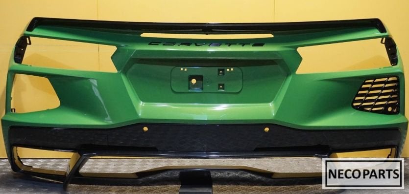 CHEVROLET CORVETTE C8 ACHTERBUMPER ORIGINEEL ALLES LEVERBAAR, Gebruikt, -, Ophalen of Verzenden, Achter
