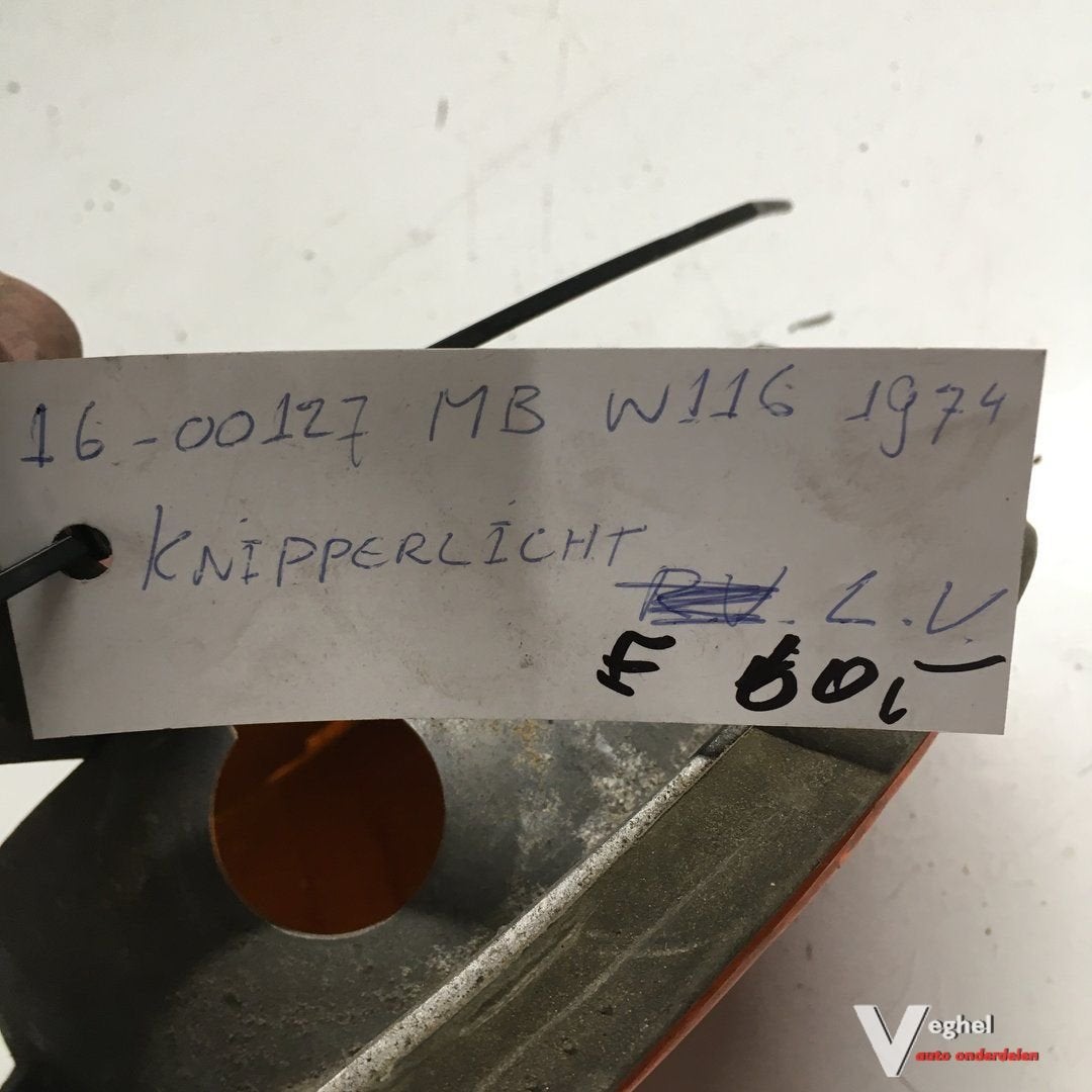 Mercedes W116 wagennr 1600127  Knipperlicht Linksvoor Bosch, -, Utilisé, -, -