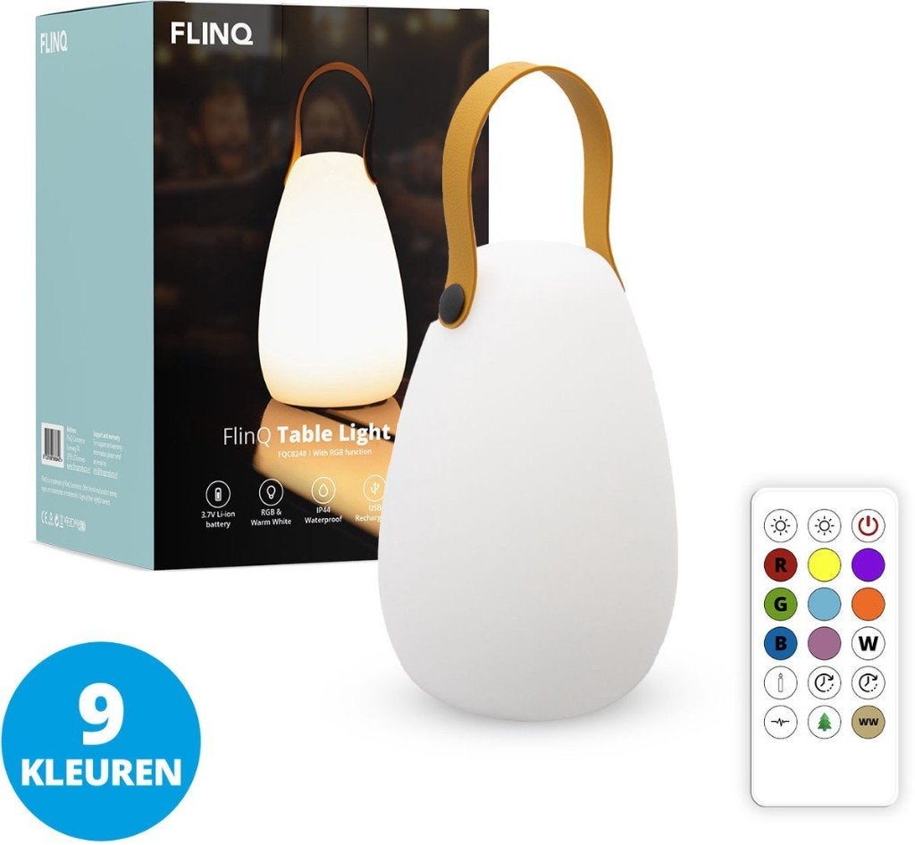 Flinq Table Light Fiji, Kunststof, Nieuw, Ophalen of Verzenden, Led