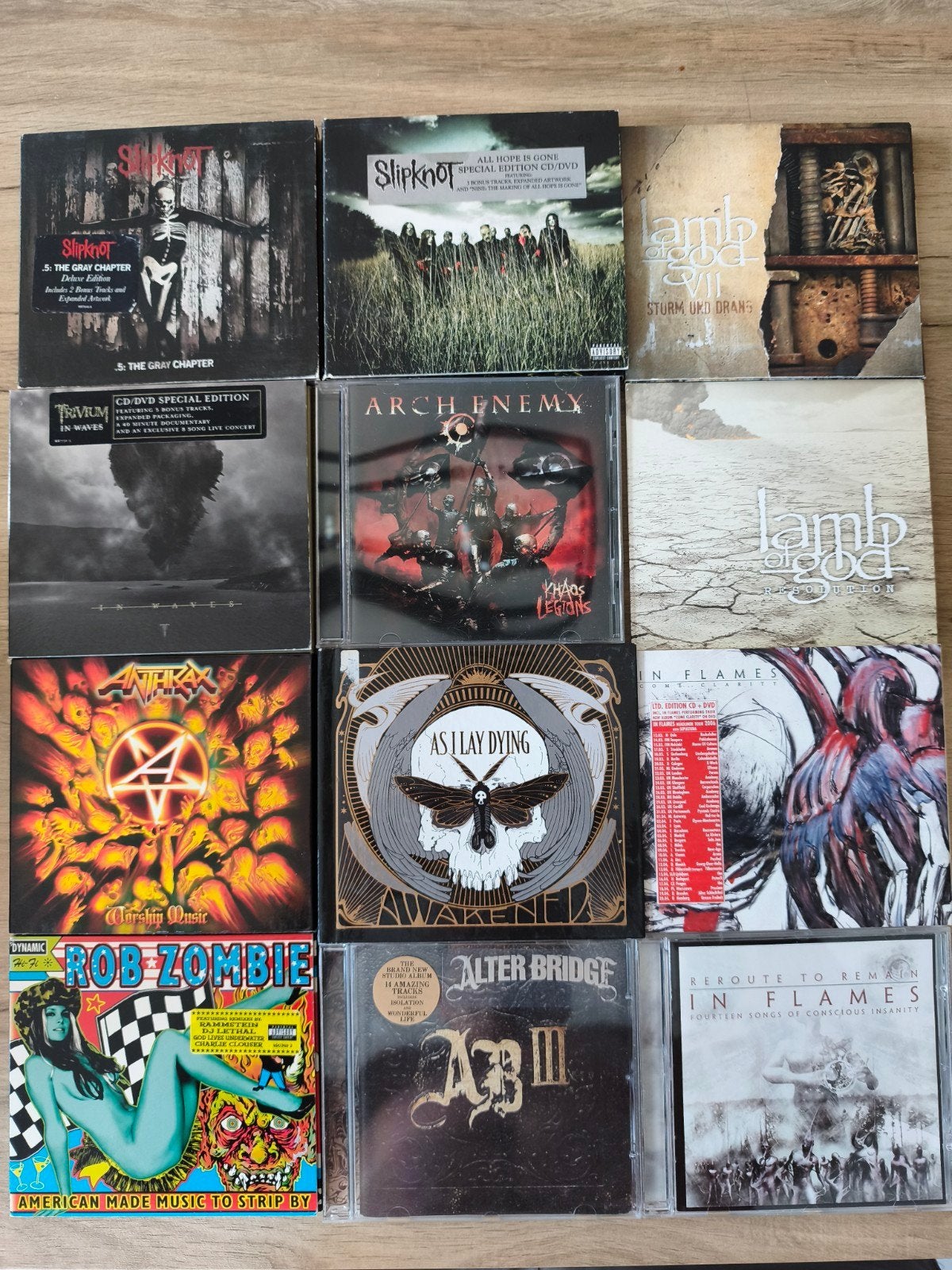 Metal cd's 5 euro/stuk, CD & DVD, CD | Hardrock & Metal, Enlèvement ou Envoi, Metal