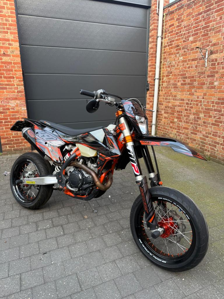 Ktm exc 450 six days a2 supermoto, Motoren, Particulier, Enduro, Minimaal motorrijbewijs A2, 1 cilinder