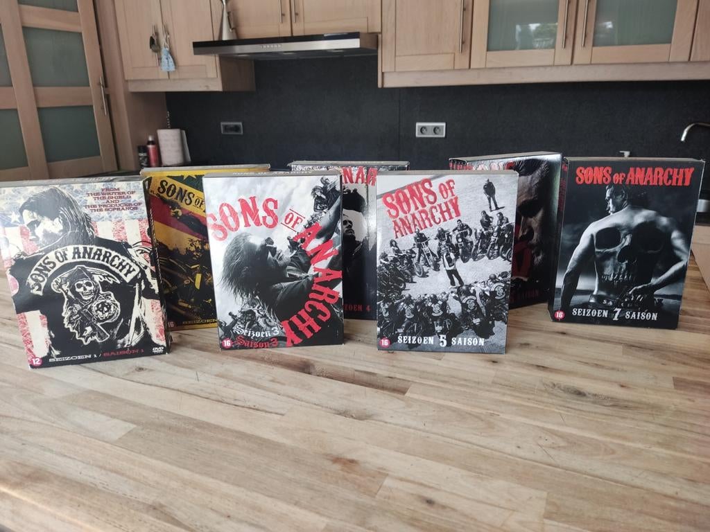 Dvd Sons of anarchy, Ophalen