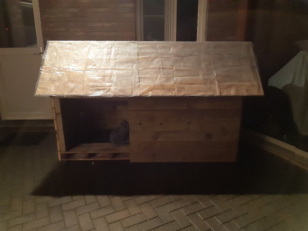 hondenhok, Dieren en Toebehoren, Ophalen, 100 cm of meer, Hondenhok, 110 cm of meer