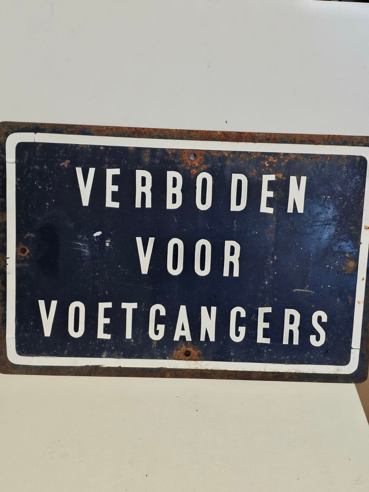 wandbord zeer oud, Antiek en Kunst, Ophalen of Verzenden