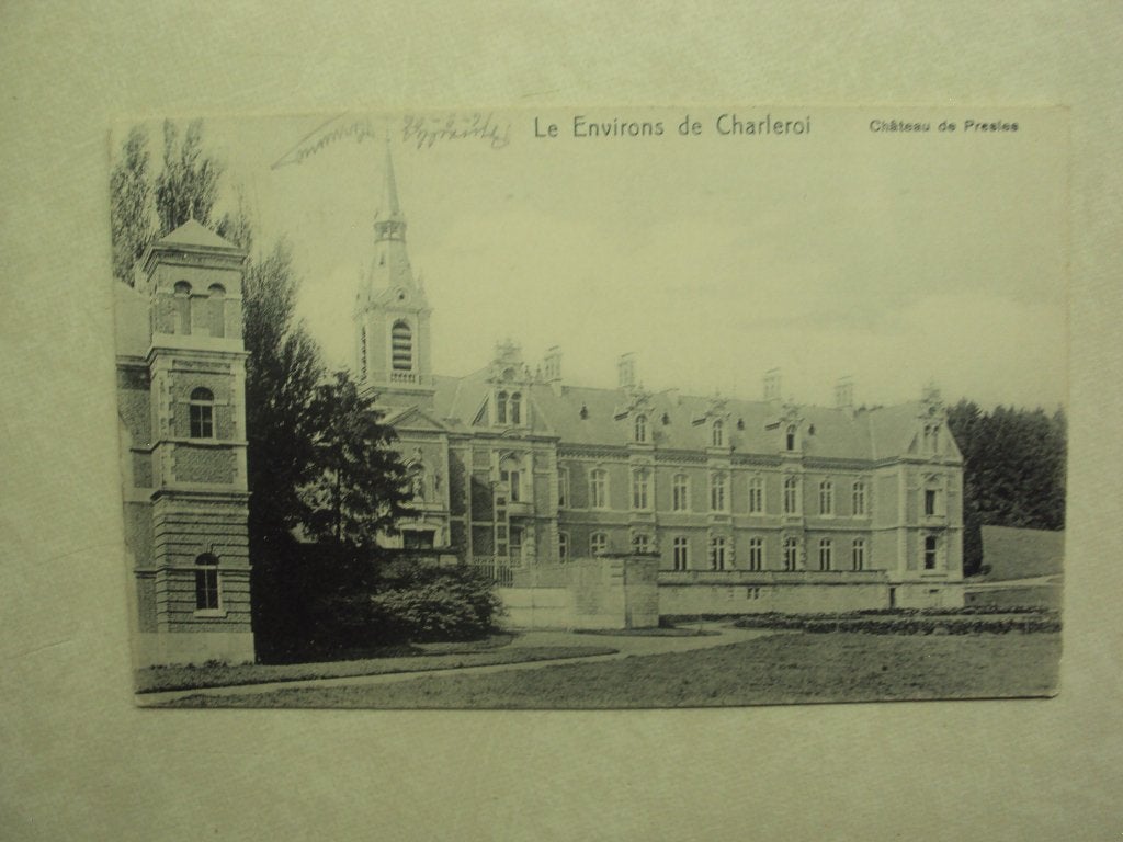 57267 - LE ENVIRONS DE CHARLEROI - CHATEAU DE PRESLES, Envoi
