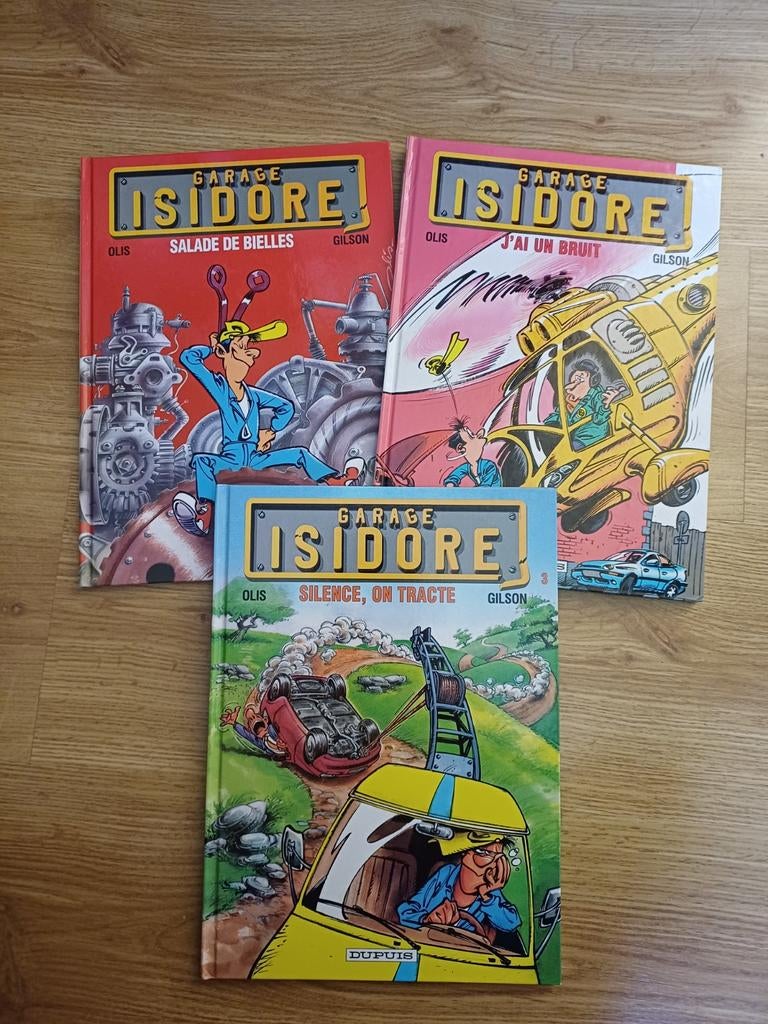 16) Prix mini / bd garage Isidore 1 à 3 EO, Plusieurs BD, Enlèvement ou Envoi, Comme neuf