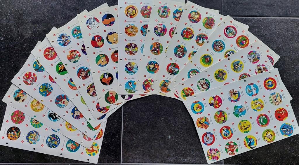 Flippo bladen map 1 & 2 (los te koop), Verzenden, Spiek, Verzameling, Met verzamelmap(pen)