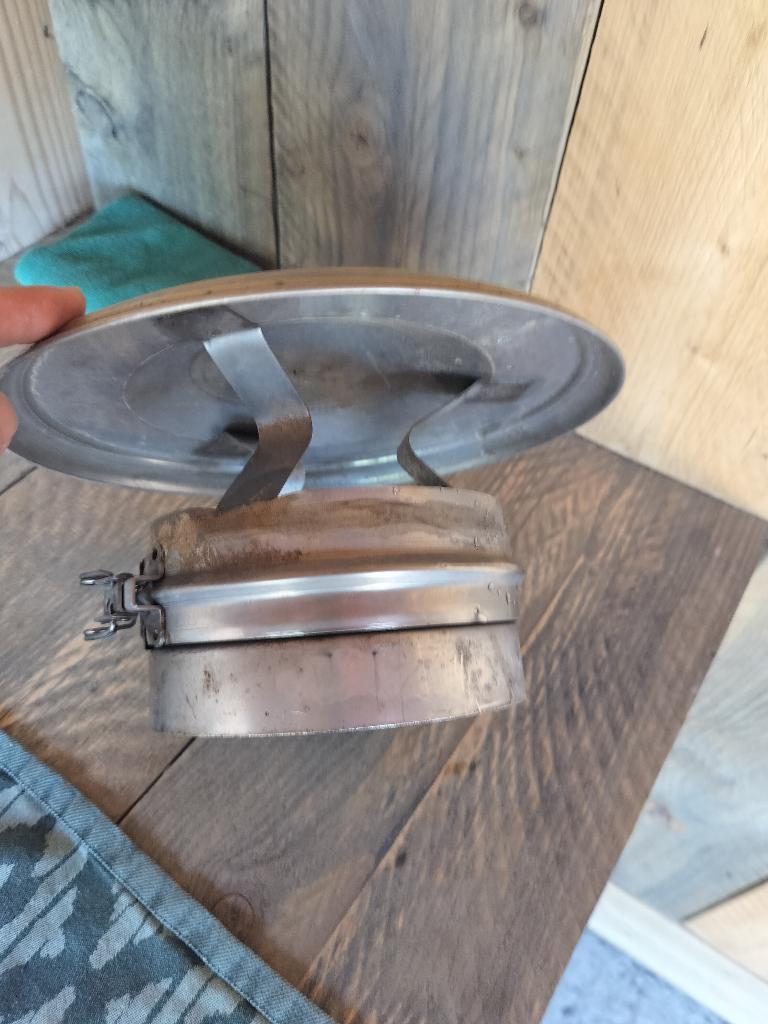 Inox schouw kap, Ophalen, Gebruikt, Ventilator en Afzuiger
