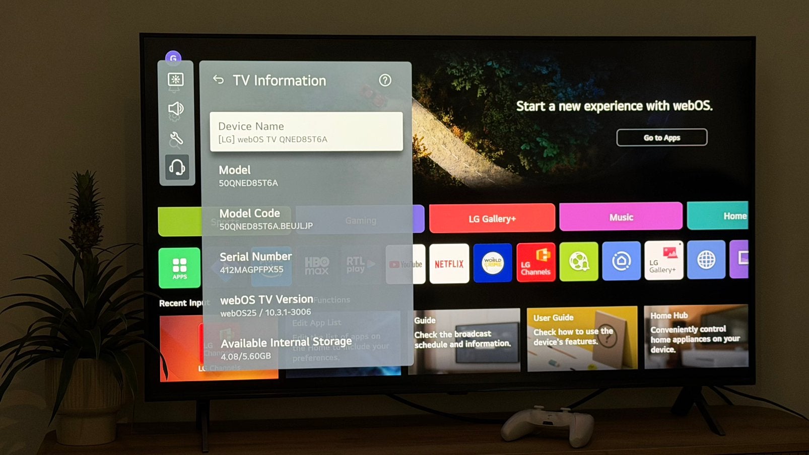 LG 50QNED85T6A 100Hz 4K Mini-LED TV, Audio, Tv en Foto, Ophalen, QLED, Zo goed als nieuw, 100 Hz