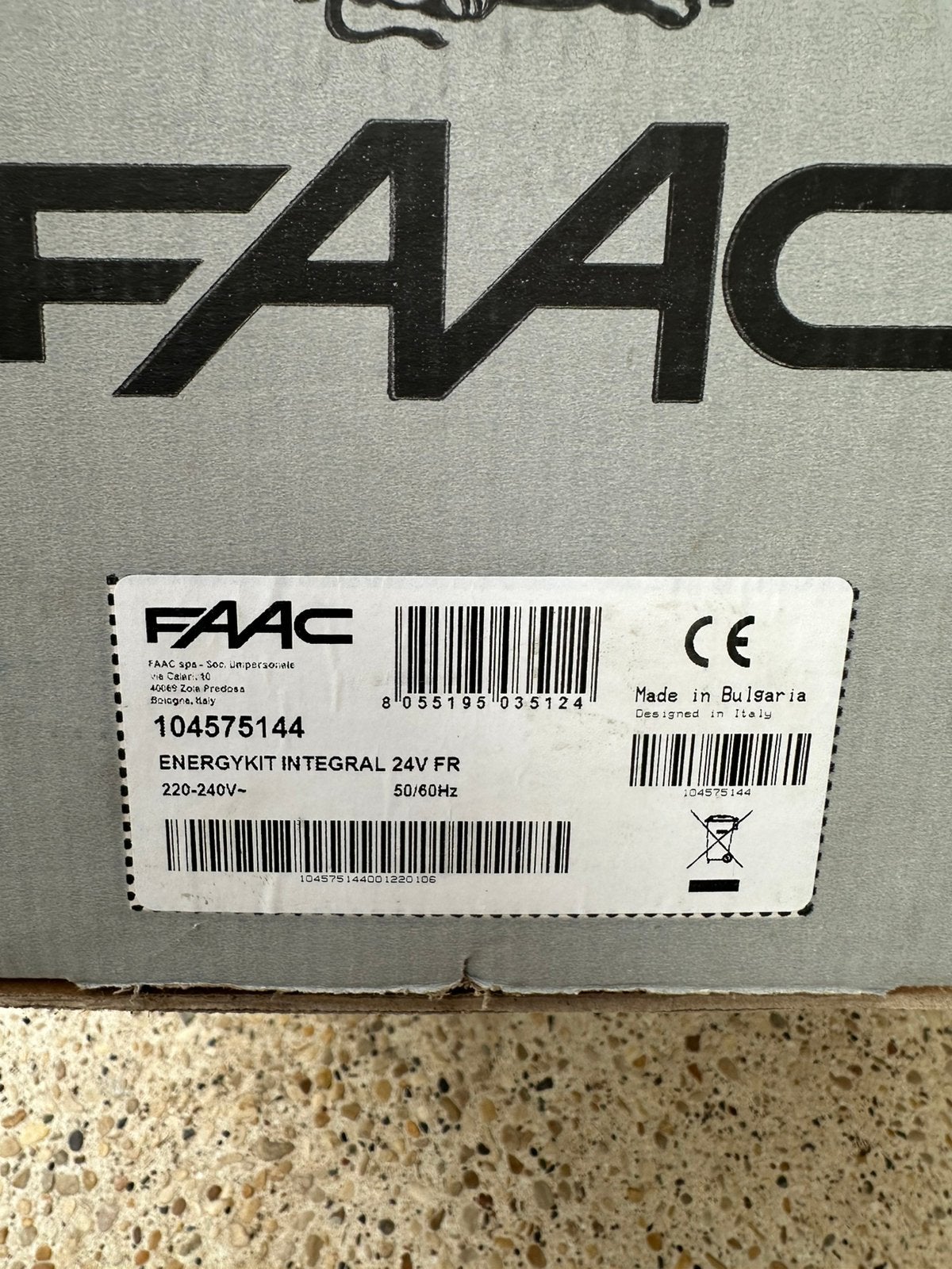 Faac 391 energy kit poortopener, Ophalen, Nieuw, Draaipoort