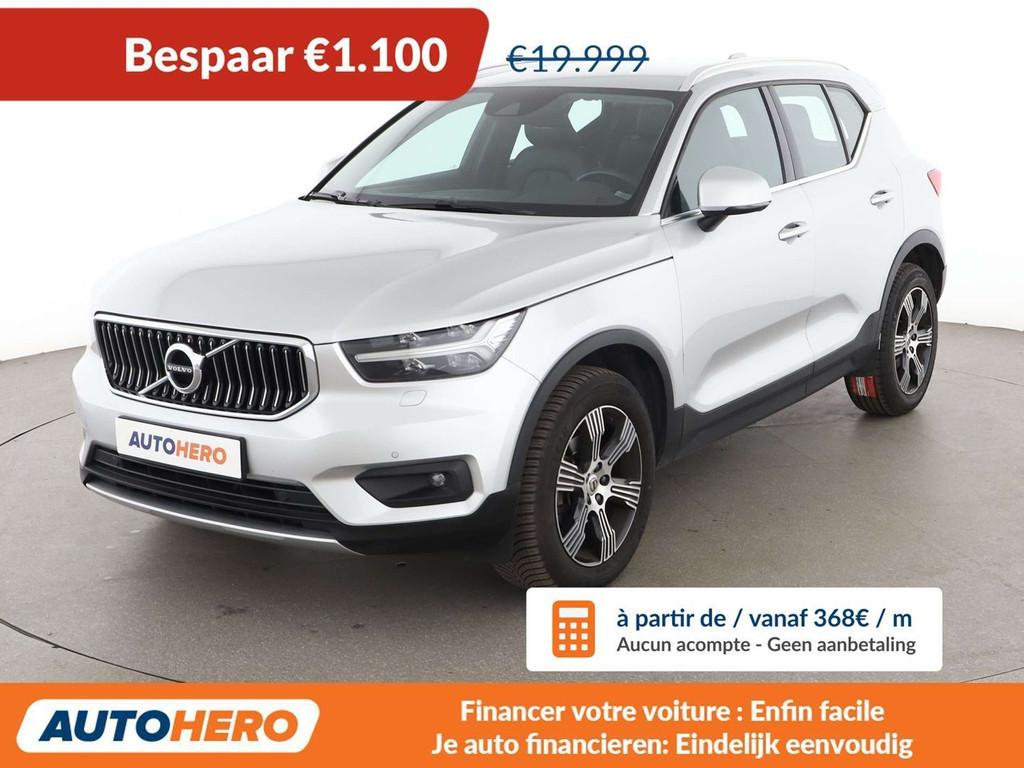 Volvo XC40 2.0 D3 Inscription 2WD (automatique), Cuir, Argent ou Gris, Achat, https://public.car-pass.be/vhr/d599e8d3-25c6-45a8-96d6-0f9e0e93ba4c