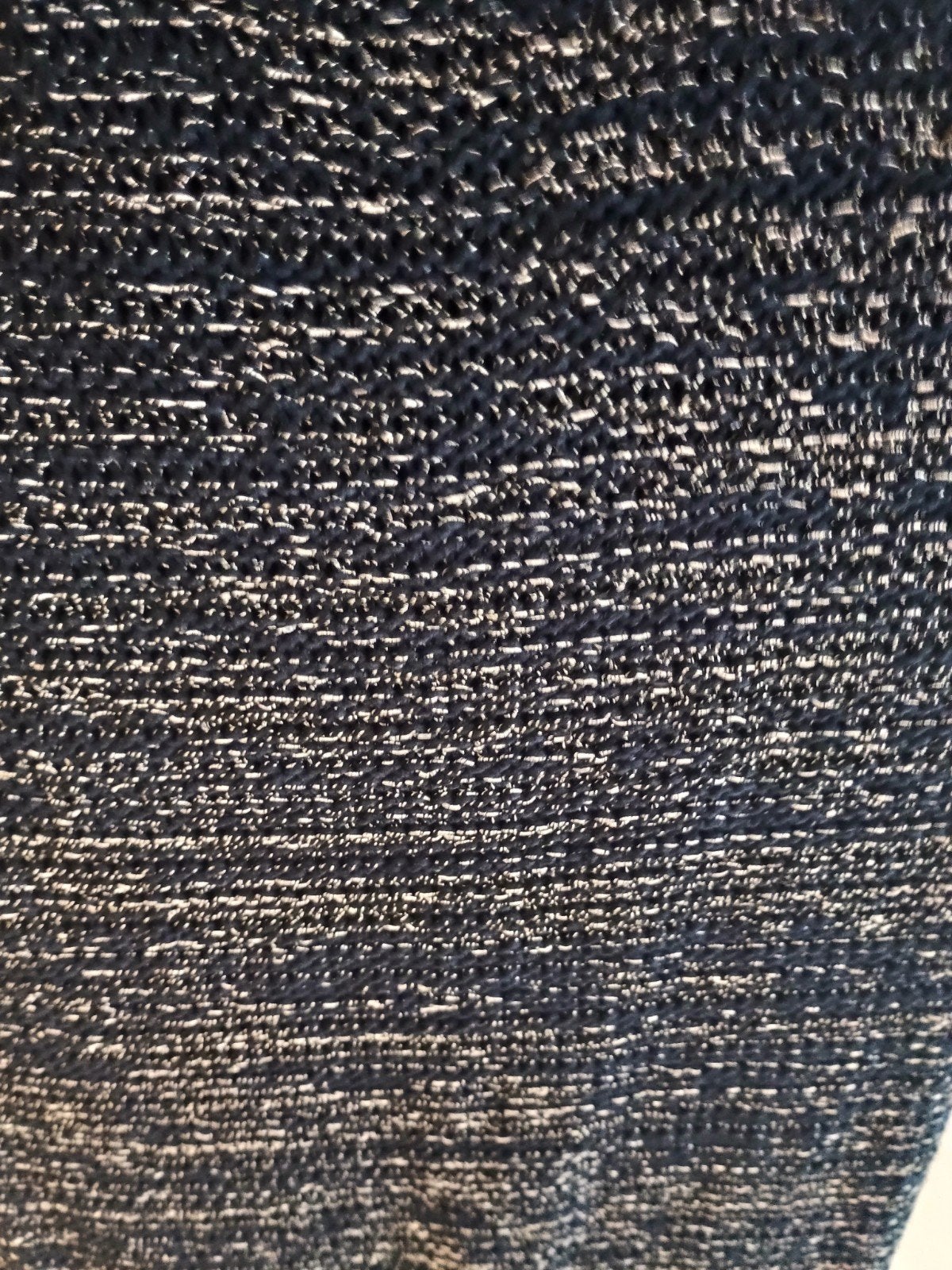 kleedje wit- blauw, Ophalen, Blauw