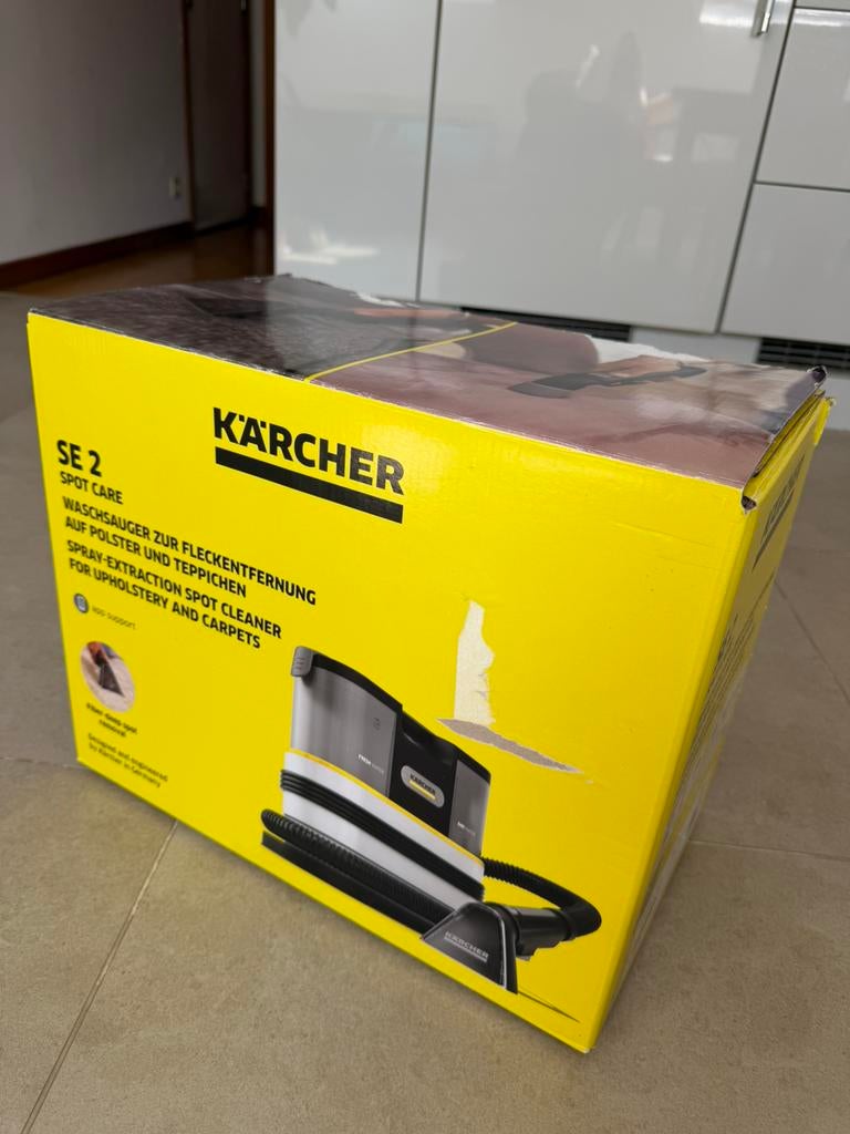 Kärcher SE 2 spot cleaner for carpets, sofas, and car seats, Ophalen, Zo goed als nieuw