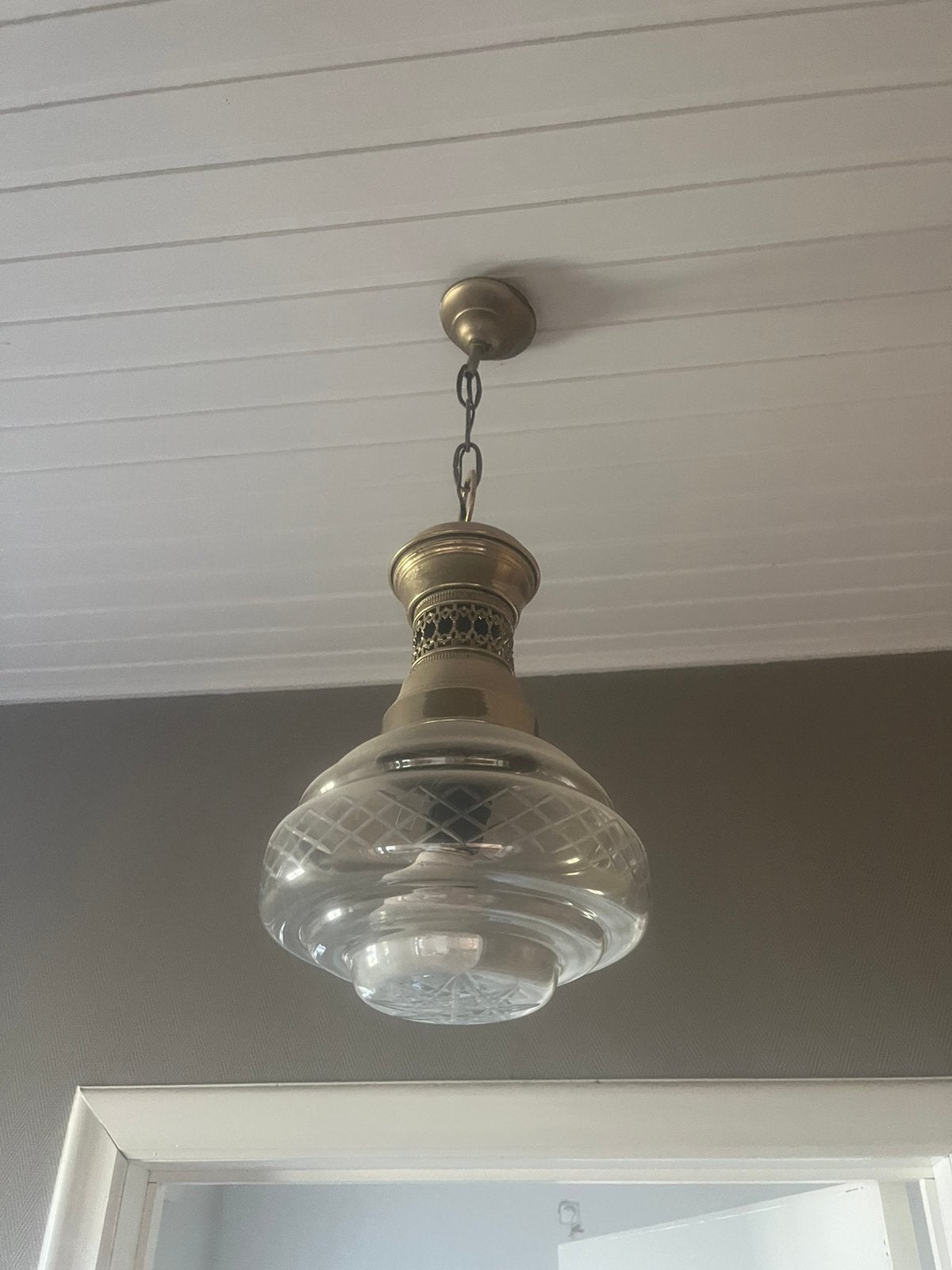 Retro hanglamp, Ophalen, Zo goed als nieuw