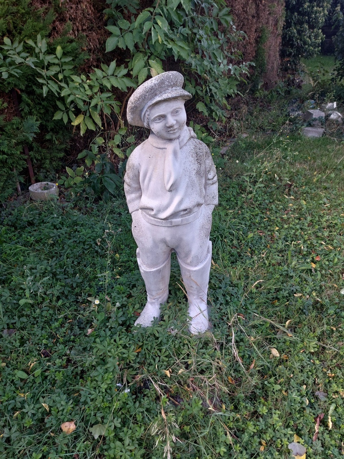 boer in wit steen, Enlèvement, Pierre