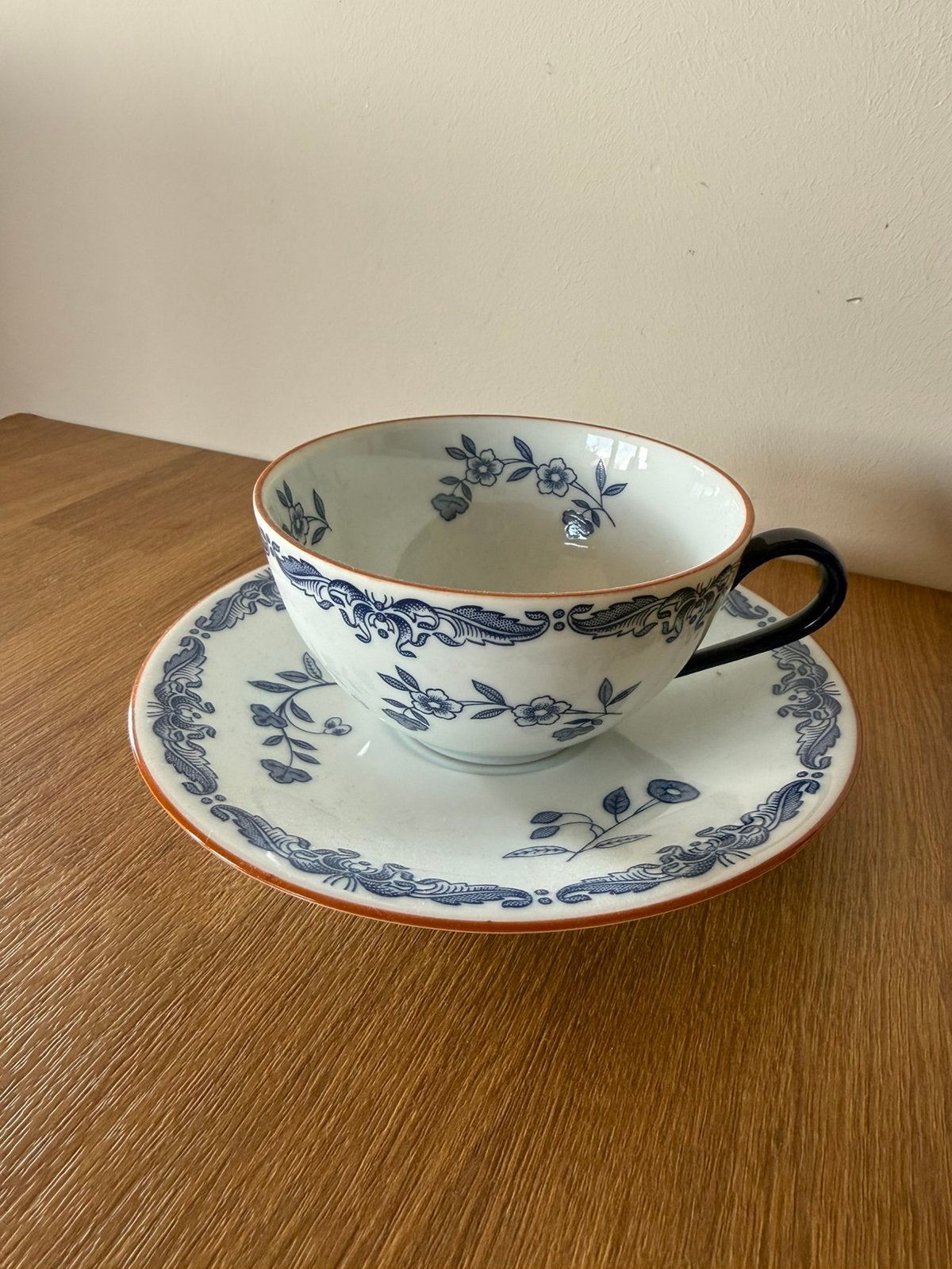 Kopje met schaaltje, Antiek en Kunst, Antiek | Servies los, Ophalen of Verzenden