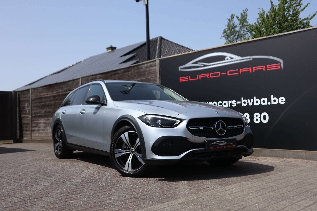 C 220 D/1 eig T All-Terrain/Night/Distr/360/standkachel/4x4/, Auto's, Automaat, Lichtsensor, 4 cilinders, Leder