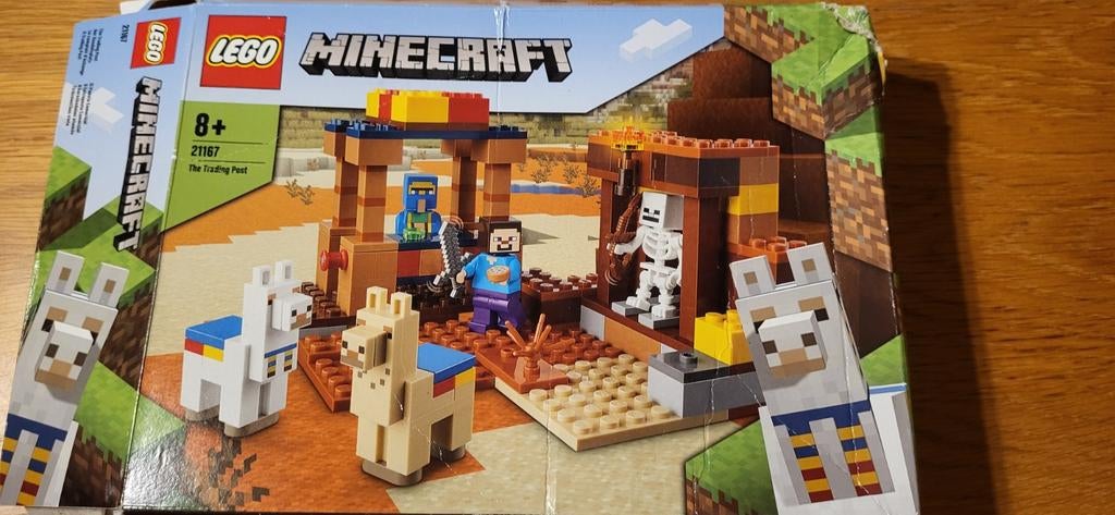 Lego Minecraft 21167 The Trading Post, Ophalen, Compleet, Lego, Minecraft