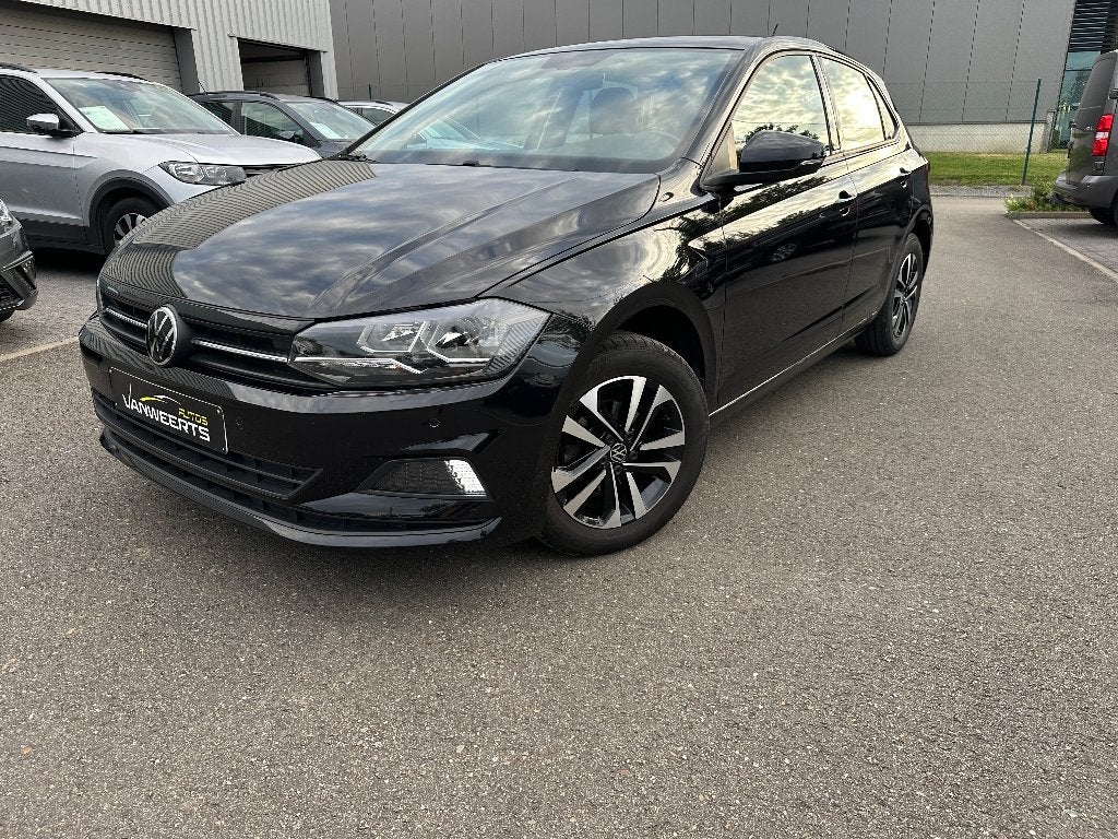 Vw Polo "United", 1.0 benzine, CARPLAY-ANDROID, Auto's, Voorwielaandrijving, Stof, Euro 6, Zwart