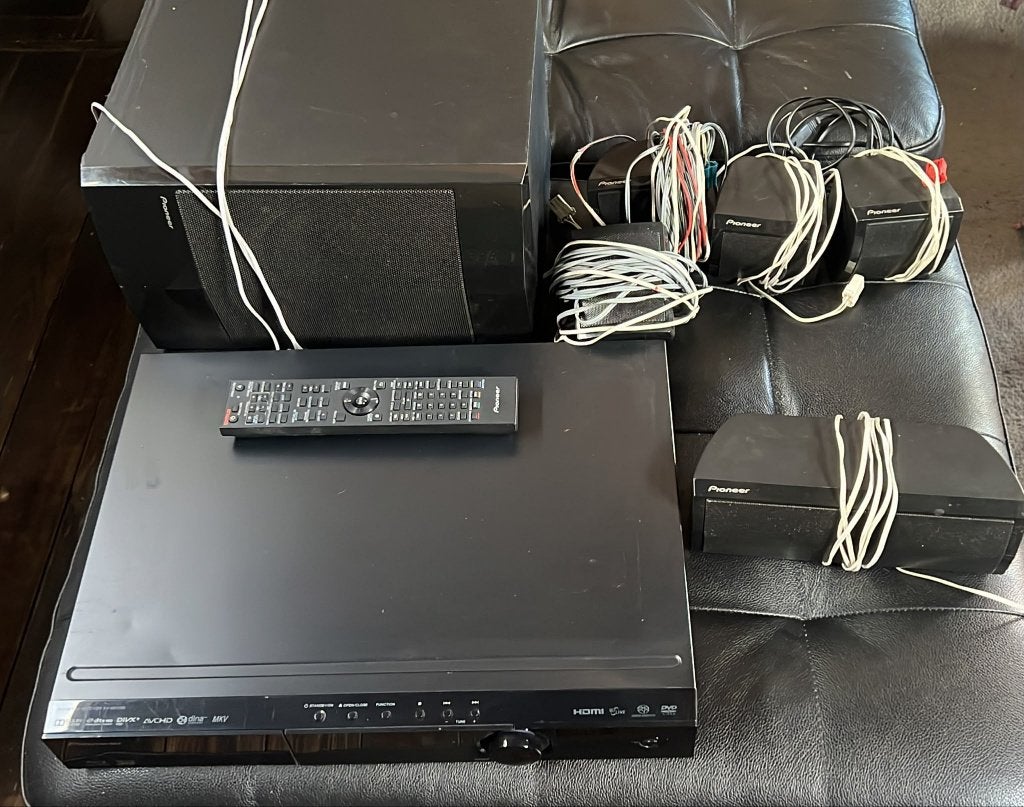 home cinéma 5.1 Pioneer, TV, Hi-fi & Vidéo, Lecteur Blu-ray, Enlèvement, Système 5.1, Pioneer