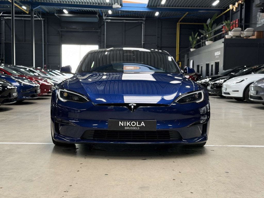 Tesla Model S PLAID - ENHANCED AUTOPILOT ACTIVE - FACELIFT -, Automaat, Gebruikt, Zwart, 637 km